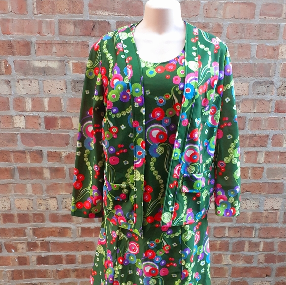 Vintage Lady Alden Dress and Blazer Set NWT 12 - Picture 4 of 6